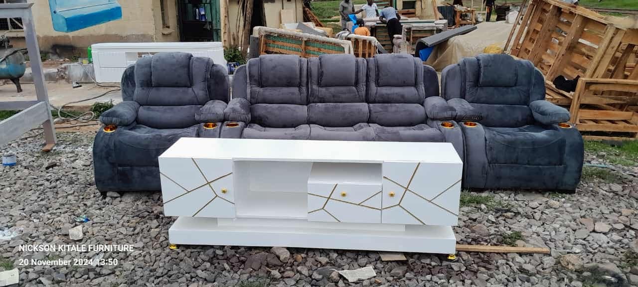 Semi recliner 5 seater